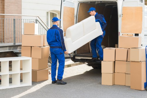 Load-based quote example for a small Totteridge flat move