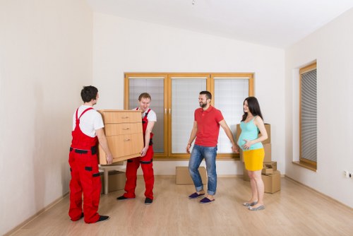 Office moving team planning a Totteridge business relocation