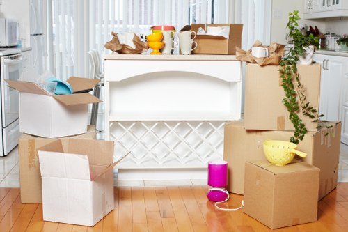 Packing and furniture handling for a Totteridge move