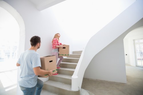 Packing and carrying furniture for a move in Totteridge