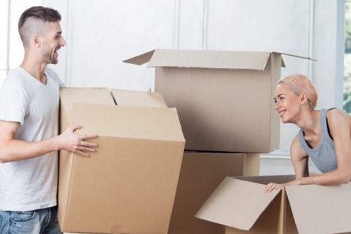 Packing and furniture handling during a Totteridge removal