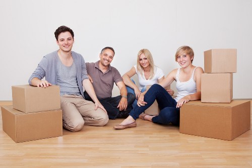 Moving day loading preparation for Totteridge customers